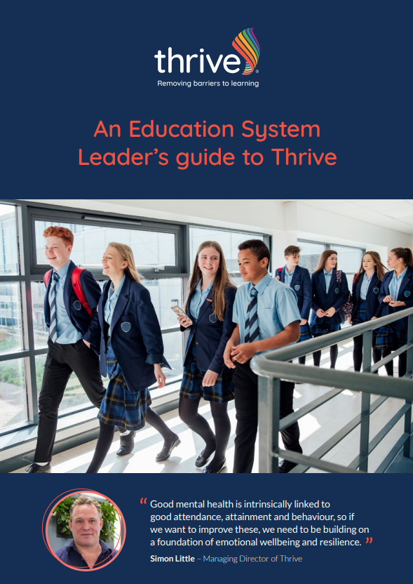 Education System Leaders guide to Thrive - Cover
